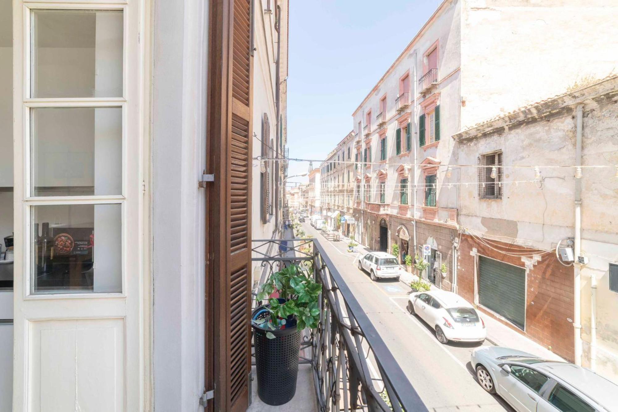 Vintage Cavour Apartment Sassari Eksteriør bilde